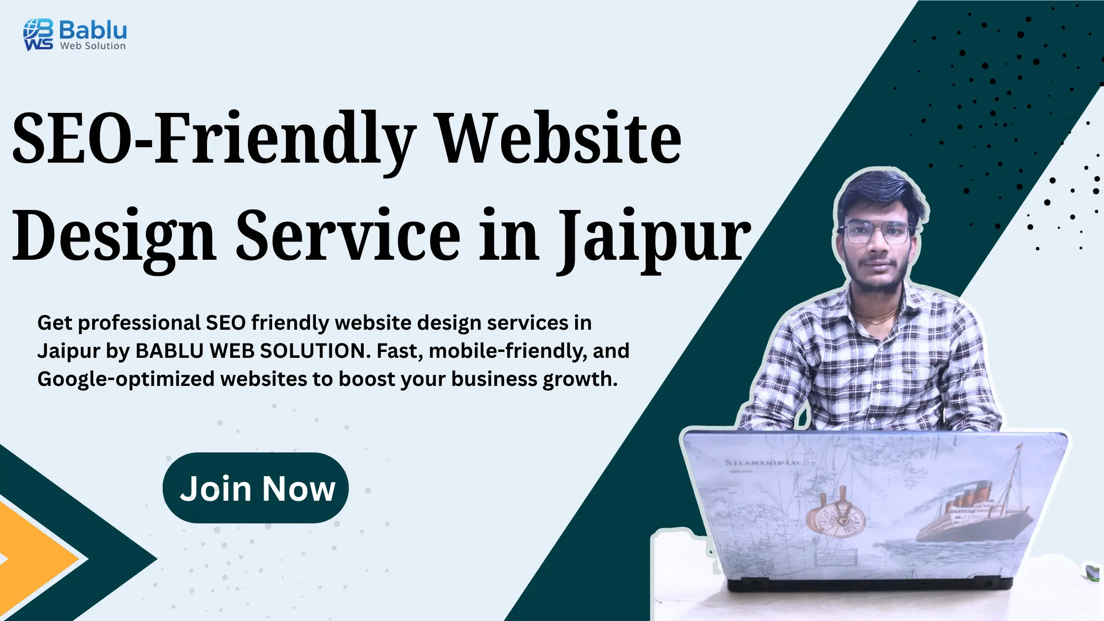 SEO-Friendly Website Design Service in Jaipur | Bablu Web Solution